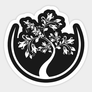 Abstract Tree Sticker